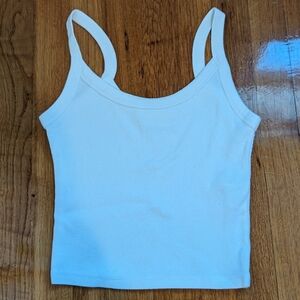 Abercrombie Soft A&F Essentials Rib Tank Top